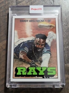 2021 Topps Project70 #144 Randy Arozarena / 1397 / Jacob Rochester - Bild 1 von 2