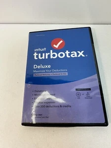 TurboTax DELUXE 2021 Federal+Efile Only NO State Windows /Mac NEW Sealed USA 2 - Picture 1 of 6