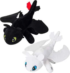 2 Pack Toothless Dragon Plush - 11.5'' Night Light Fury Stuffed Animal Plush... - Picture 1 of 5