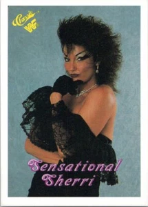 Sensationelle Sherri #18 1990 klassische WWF Wrestling-Karte - Bild 1 von 2