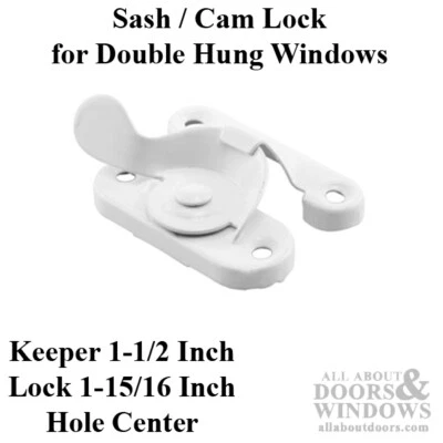 Faixa/trava de câmera - Ferragens de faixa de madeira, aço estampado - Branco - Imagem 1 de 2