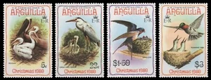 Anguila 1980 - Mi-Nr. 396-399 ** - Estampillada sin montar o nunca montada - Pájaros / Pájaros - Imagen 1 de 1