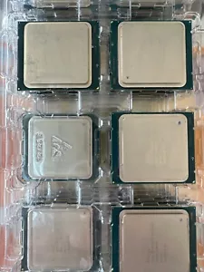 LOT OF 6 INTEL XEON E5-2640 V2 SR19Z 2.00GHZ 7.2GT/S 8-CORE LGA2011 CPU - Picture 1 of 4