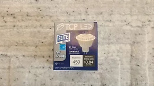 TCP Elite LED Bulb - 7W 2700k dimmable 450 lumens 40 degree flood - Picture 1 of 3