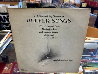 Reefer Songs 16 JAZZ Classics vinyl LP NM Silver Label Cab Calloway Sidney Beche - Image 1 of 2
