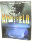 KING'S FIELD II 2 Guide complet du jeu livre visuel Sony PS1 Japon 1996 SM