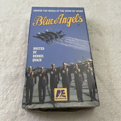 Blue Angels VHS, 1994 Around the World at the Speed of Sound A&E Channel NEW Foto 1 de 4