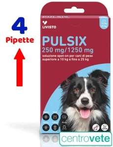Pulsix spot on 4 pipette cani da 10 fino a 25 kg → Antiparassitario = Advantix - Foto 1 di 1