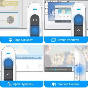 N27 Laser Pointer for Presentation Pointer 100m, Hyperlink/Volume Control PPT Po - Picture 1 of 7