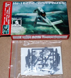 Heinkel He-162 A 'War Prizes' von Brengun in 1/144 - Picture 1 of 2