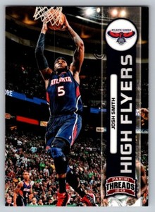2012-13 Panini Threads Basketball High Flyers Josh Smith Atlanta Hawks #7