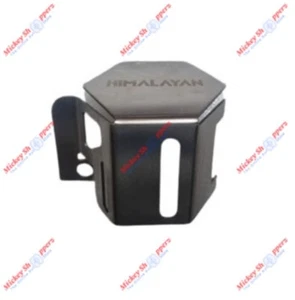 S.S Rear Brake Oil Container Guard for Royal Enfield Himalayan 411 cc - Picture 1 of 5