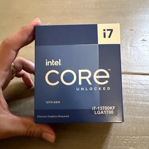 Intel Core i7-13700KF Processor (5.4 GHz, 16 Cores, LGA 1700) Sealed Box - Afbeelding 1 van 7