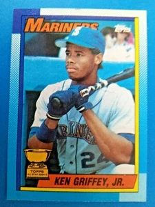 1990 Topps Seattle Mariners Ken Griffey Jr. Rookie Baseball Card # 336 - Picture 1 of 4