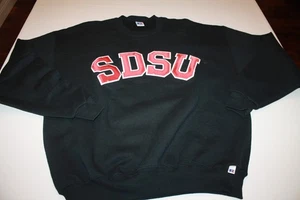 Vintage San Diego State University SDSU College Sweatshirt Embroidered Men's XXL - Picture 1 of 4