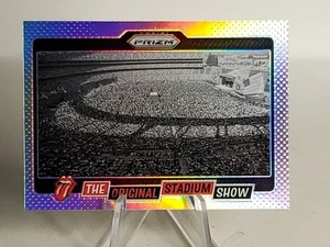 THE ORIGINAL STADIUM SHOW 2025 PANINI PRIZM ROLLING STONES SILVER PRIZM - Bild 1 von 2