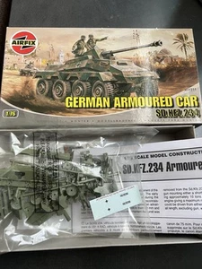 Vintage Airfix 1/72 German Armoured Car Sd.Kfz.234 - Bild 1 von 3