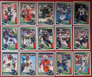 2025 SCORE NFL Seattle Seahawks Team Set Cooper Kupp Jaxon Smith Njigba - Bild 1 von 4