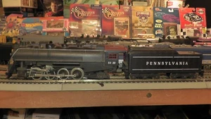 runs ok ho tyco mantua 2-8-2 pennsylvania diecast locomotive prr tender vintage - Picture 1 of 6