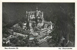 Cartolina Burg Lauenstein Alta Franconia ripresa aerea anni 50 - Foto 1 di 2