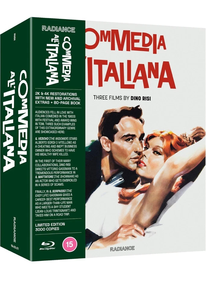 Commedia All'italiana: Three Films By Dino Risi [15] Blu-ray Box Set - Image 1 of 4