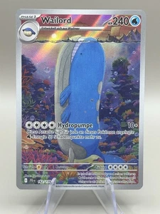 Wailord 162/159 Compagni di Viaggio Tedesco NM Pokemon Illustrazione Rara - Foto 1 di 1
