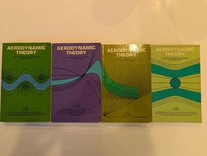 Aerodynamic Theory Durand Books Vol 3-6 Set Dover Edition Aeronautic Designer - Picture 1 of 10