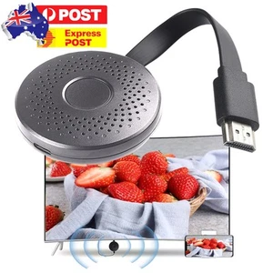 Wireless Display Dongle Adapter No Delay Screen Mirroring Video Audio Receiver - Picture 1 of 13