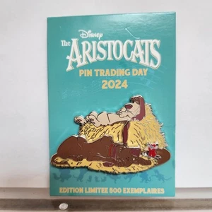 Disney DLP Pin Trading Day 2024 Aristocats Lafayette & Napoleon LE 500 - Picture 1 of 1
