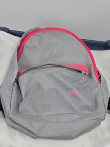 Nike Small Mini Backpack Pink 8"x10" Travel Bag In Very Good Shape - Picture 1 of 10