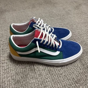 Zapatillas Vans multicolores con cordones gamuza lona para mujer talla 8 - Imagen 1 de 11