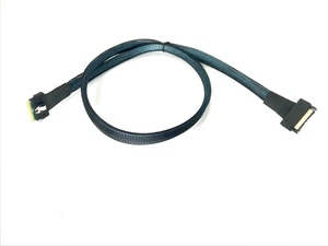 MCIO x8 74 pines (NVMe) a 1 X SlimSAS 8i SFF-8654 - 80 CM - Imagen 1 de 4