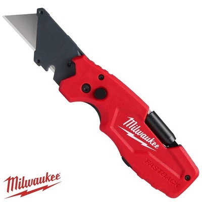 Cuchillo utilitario plegable Milwaukee Fastback 6 en 1, pelacables, multiherramienta Foto 1 de 4