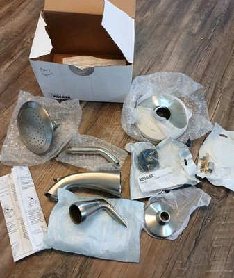 KOHLER TS45104-4-BN Vibrant Brushed Nickel Bath & Shower Valve Tub Spout READ ! - Image 1 of 4
