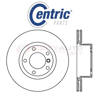 Centric C-TEK Disc Brake Rotor for 2006 BMW 325i 2.5L 3.0L L6 - Kit Set fv - Изображение 1 из 4