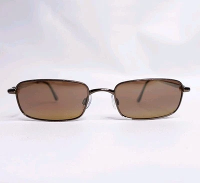 Gafas de sol Maui Jim MJ-129-19 marrón brillante lentes marrones hechas en Italia  Foto 1 de 4