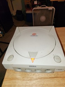Sega Dreamcast HKT-3020 Console Only No Controllers Tested and Working