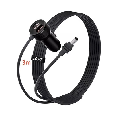 1PC High Quality Power Cable Cigarette Lighter Adapter For Starlink Mini Antenna - Image 1 of 4