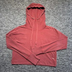 Sweaty Betty Hoodie Damen XS Coral Escape Luxe Fleece Hoody Sweatshirt Cropped - Bild 1 von 11