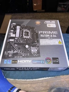 ASUS PRIME H610M-A D4-CSM LGA 1700 (Intel 12th & 13th Gen) Micro-ATX Commercial - Photo 1/7
