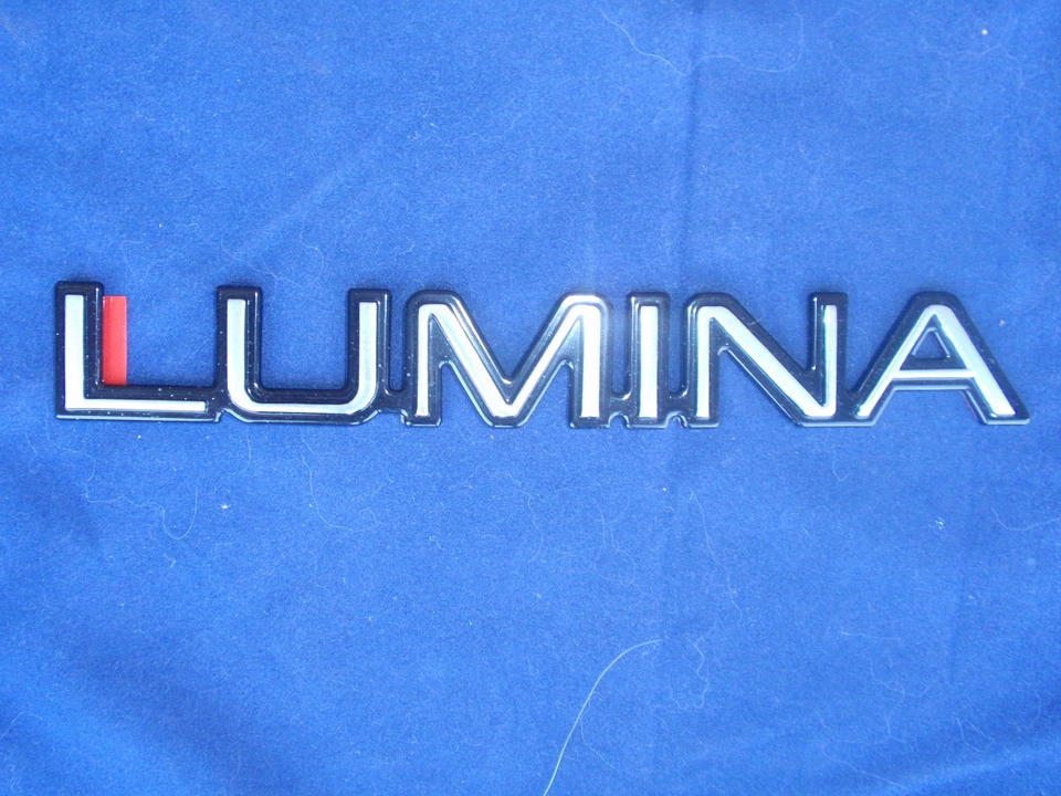 NEW OEM Chevy "LUMINA" Nameplate Emblem Badge 10182613 - Image 1 of 1