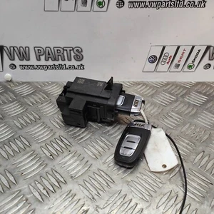 IGNITION SWITCH WITH 2X KEY AUDI A4 8K0909131D 2008-2015 - Picture 1 of 4