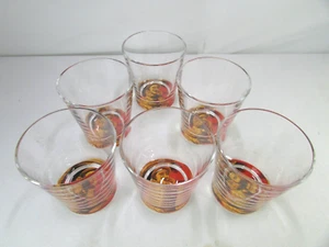 Triple Sec Cointreau Angers Barbecher hohe Kugel Werbung Glas 6er Set - Barware - Bild 1 von 17