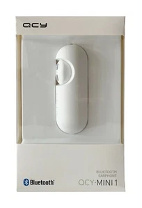 QCY Mini 1 Auriculares Bluetooth, Auriculares Mono, Blanco, Blister - Imagen 1 de 1