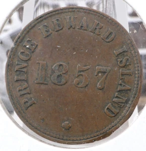 1857 1/2 Penny Prince Edward Island - Self Government & Free Trade SP3510 - Bild 1 von 2