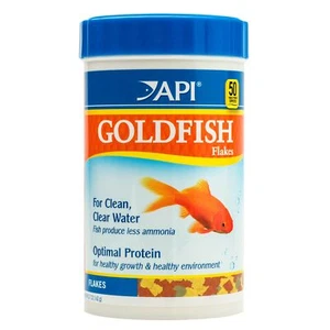 API Goldfish Flakes 162g Fish Food Goldfish Marine Vibrant Colour Nutrient Rich - Picture 1 of 8