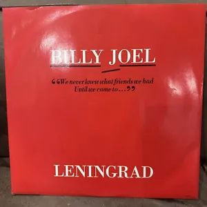 Billy Joel Leningrad 12" 45rpm UK Picture Sleeve 1989 VG+/VG+ - Bild 1 von 8