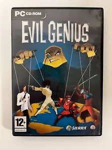 Evil Genius PC CD-ROM - Complete, Tested, Strategy Base-Building Game (2004) - Picture 1 of 3