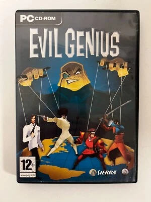 Evil Genius PC CD-ROM - Complete, Tested, Strategy Base-Building Game (2004) - Image 1 of 3