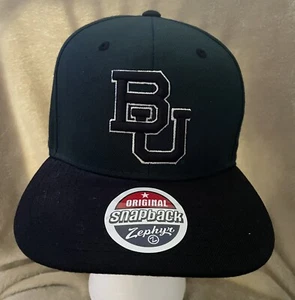 Baylor University Bears BU Zephyr Snapback Hat Embroidered - New With Tags - Picture 1 of 2